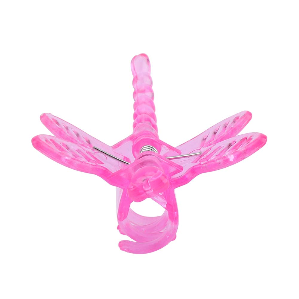 100 Clip Per Orchidee E Steli – Fermagli In Plastica Rossa Per Piante Rampicanti, Pomodori, Giardinaggio