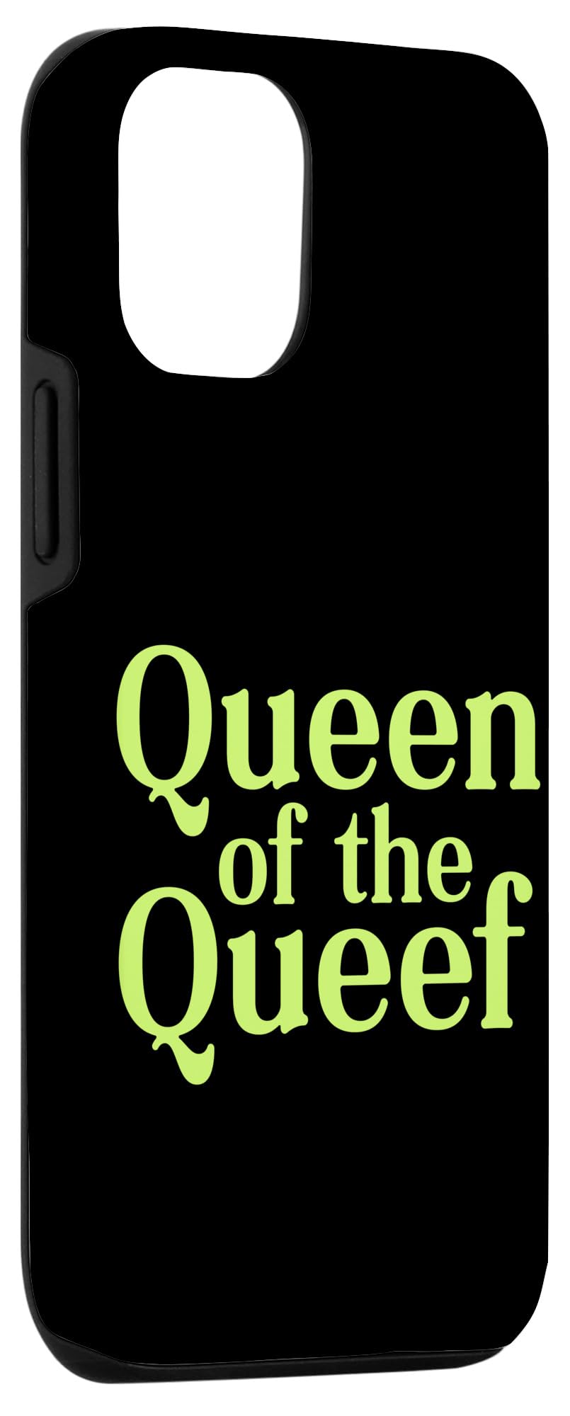 Queen Of The Queef Queefing Joke Funny Airport Embarrassing Case for iPhone 12/12 Pro - Image 3