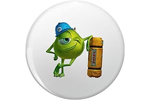 Mike Wazowski Keychain: Keep the Laughs Close!