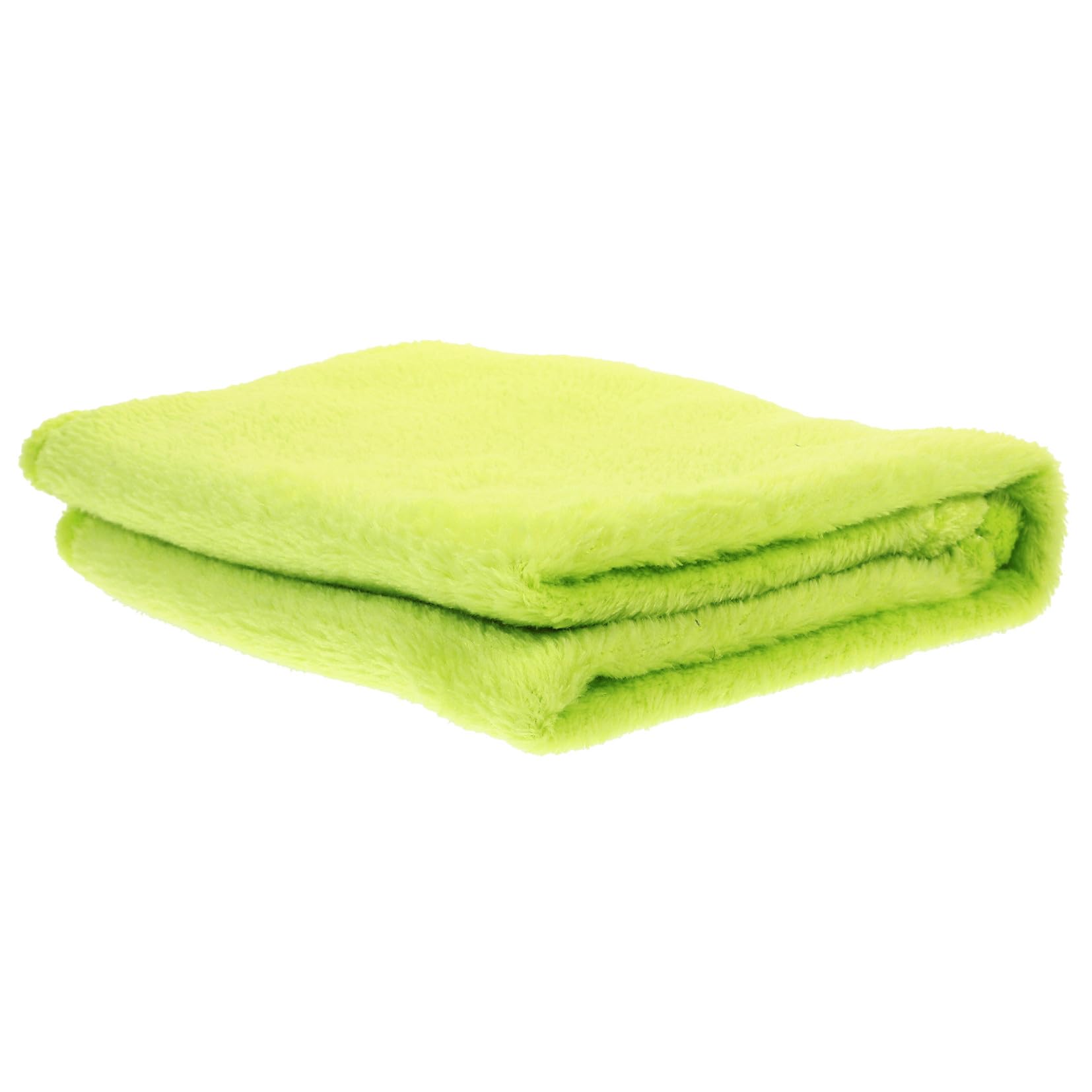 TOGEVAL Flannel Pet Blanket Solid Fruit Green Fleece Pet Bedding Cozy Warm Throw Suitable for Dogs and Cats Sofa Use