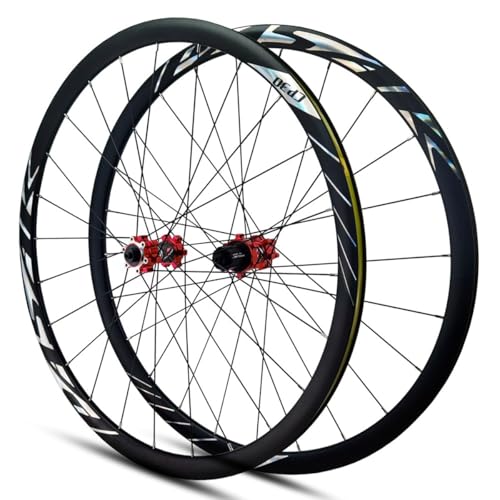 700C [hoCNzC[Zbg X[ ANX ]ԃzC[ fBXNu[L nu 24H A~  8/9/10/11/12Ή JZbg(Red,HG_THRU AXLE 15*100MM)