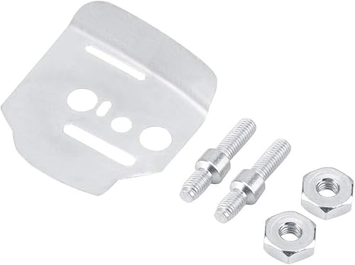 Miniatura 7 de TOPINCN Placa lateral Collar Tornillo Tuerca Stud Mental Hexágono Motosierra Piezas Herramientas Accesorios de Reemplazo Fit para Stihl MS441 MS460
