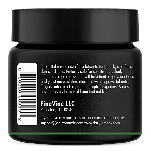 Antifungal Balm - Made in USA - Helps Treat Eczema, Ringworm, Jock Itch, Athletes Foot and Nail Fungal Infections - Best Ointment to Soothes Itchy, Scaly or Cracked Skin