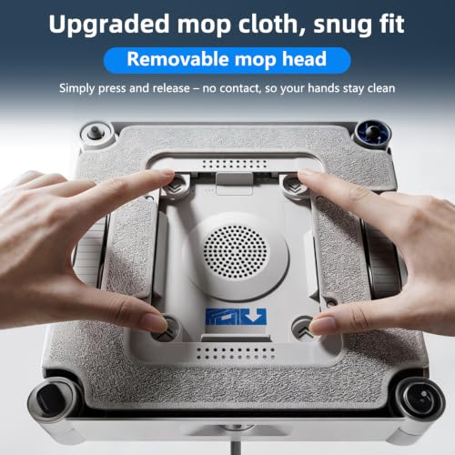 Tampons microfibre pour robot vitre ECOVACS WINBOT W3 Omni - 6