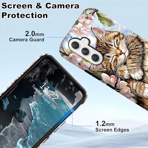 Coque Samsung A17 5G Chat au quotidien, protection écran active - 5
