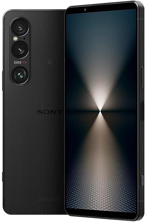 Sony Xperia 1 VI XQ-EC72 5G Dual 256GB 12GB RAM Factory Unlocked (GSM Only | No CDMA not Compatible with Verizon/Sprint) Global Version Smartphone Black