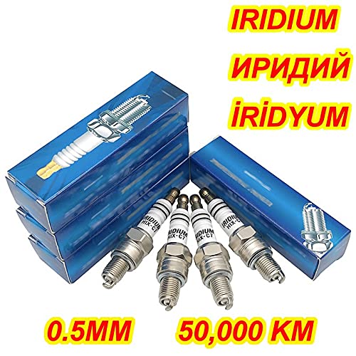 10 Pezzi Candela di accensione all'iridio Hix-C7 / per Bujia U22fszu Z7g Cr7hix Cr7hsa C7hsa Cr7hgp Iuf22 Iuf20 J4520iuf22 9079322114 Candela di accensione del Motore