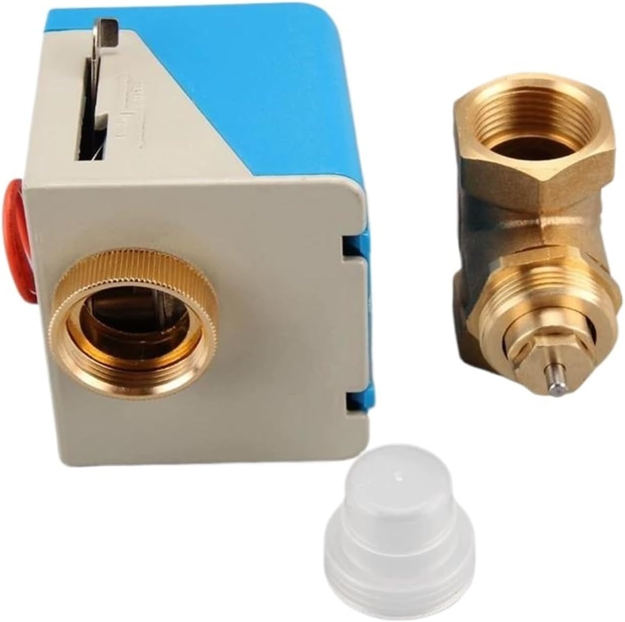 1/2" 3/4" 1"Motorized Electric Brass Globe Valves 2 Wire AC220V Two Way Stop Shut-off Valve(1/2",220VAC)