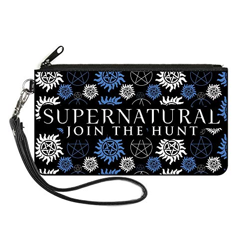 Buckle-Down womens Buckle-down Zip Supernatural Small Wallet, Supernatural, 6.5 x 3.5 US