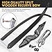 Obert Original Black Hunter Takedown Recurve Bow 60inch with Bamboo Core Limbs Archery Hunting Target Practice