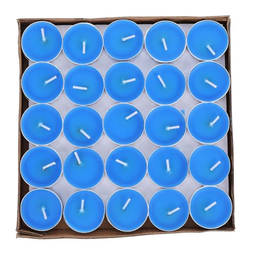 HOODANCOS 50pcs Unscented Tealight Candles Round Mini Votive Candles for Wedding Decorations Table Centerpieces Engagement Parties and Special Occasions Clean Burning and Versatile