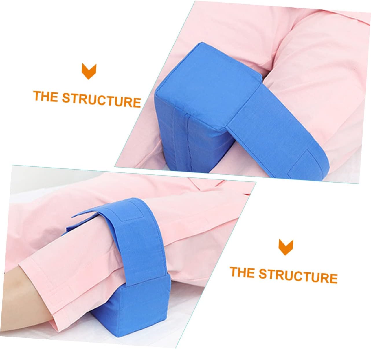 Mobestech 2pcs Sleeping Pad Leg Support High-Density Sponge Maternity Pillow for