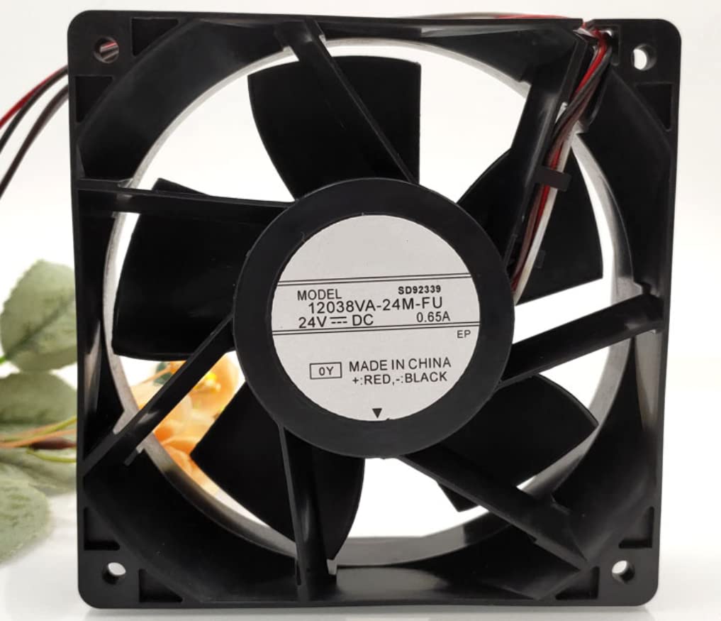 Amazon.com: for 12038VA-24M-FU 24V 0.65A 120X120X38MM 4-Wire 