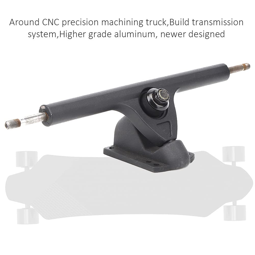 CNC Exacto Mecanizado de Cuatro Ruedas Camión de Skate eléctrico Fuerza de rodamiento Fuerte y camión de Longboard de 9 Pulgadas Durablity