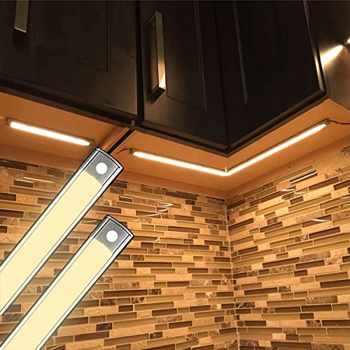 Image of AHUJA INTERNATIONAL LED Profile Light Under Cabinet Counter Lighting for Wardrobe, Kitchen, Closet - Ultra Slim (Warm White) (4FT)