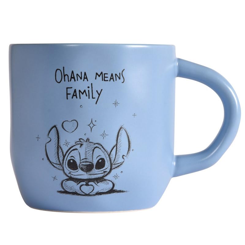 Fyrklövern Disney Stitch Tasse 30cl – Hochwertiger Steinzeug Becher...