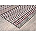 Garland Rug Carnival Area Rug, 5-Feet by 7-Feet, Random Multi-Color Stripes
