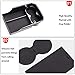 Compatible with Tesla Model S/Model X Center Console Storage Box, Jaronx Insert Organizer Tray+Cup Holder Compatible with Tesla Model S/X Accessories 2016-2021