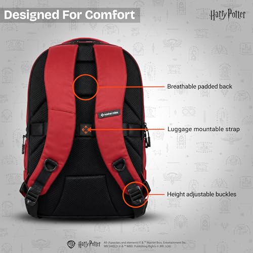 Image of Nasher Miles Harry Potter Backpack | Laptop Backpack | Ideal for Office, College, School & Travel | Men, Women, Boys, Girls