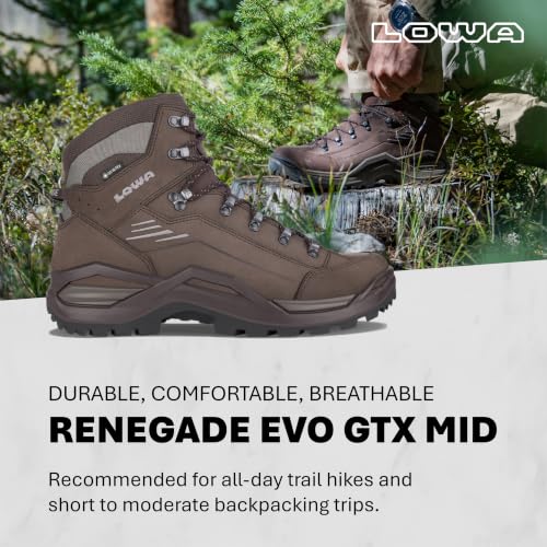 Image of LOWA Men's Renegade EVO GTX Mid Hiking Boot