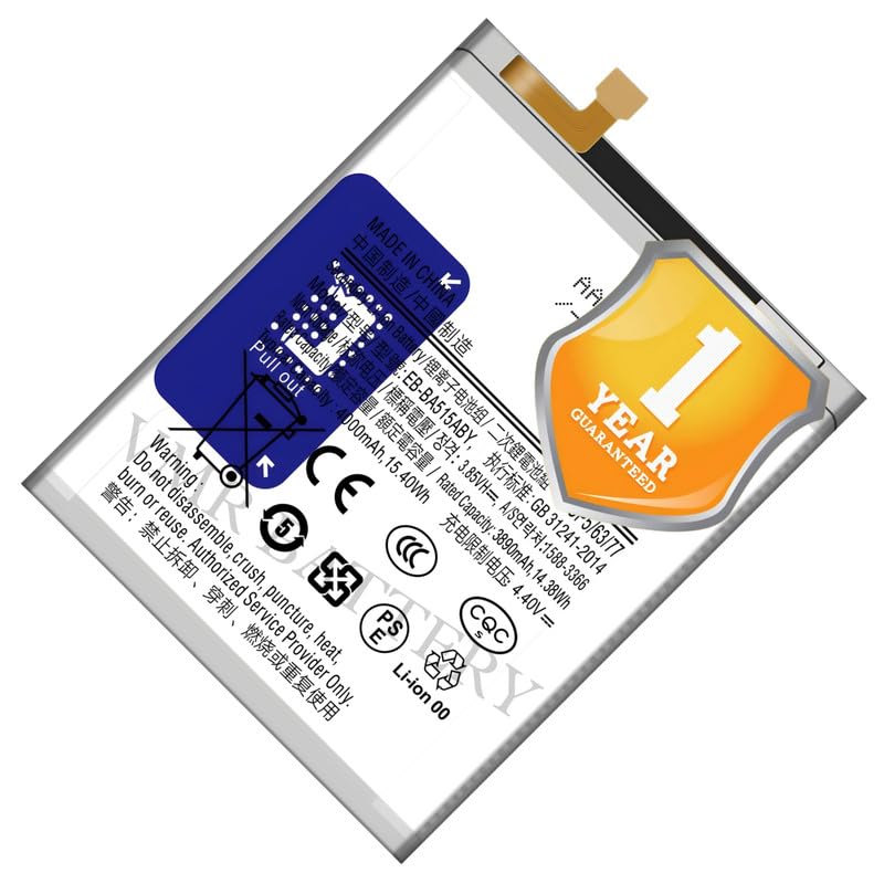 Image of Original EB-BA515ABY Battery Compatible for Samsung Galaxy A51 4G (SM-A515F) - (4000mAh) - 1 Year Warranty K7