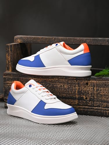 Image of Cruiser Mens Sneakers | Casual Shoes | Experience Comfort & Style with Soft Cushioned Insole |Step Up Your Comfort: Casual Sneakers for Every Day| Trendy Lace-Up Design Sneaker (2567)