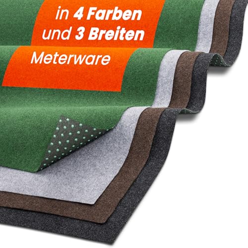 Midori Rasenteppich | Hochwertiger Balkonteppich 200 x 500 cm in Grün | Strapazierfähiger & wasserdurchlässiger Kunstrasen-Teppich mit Noppen Midori Rasenteppich | Hochwertiger Balkonteppich 200 x 500 cm in Grün | Strapazierfähiger & wasserdurchlässiger Kunstrasen-Teppich mit Noppen