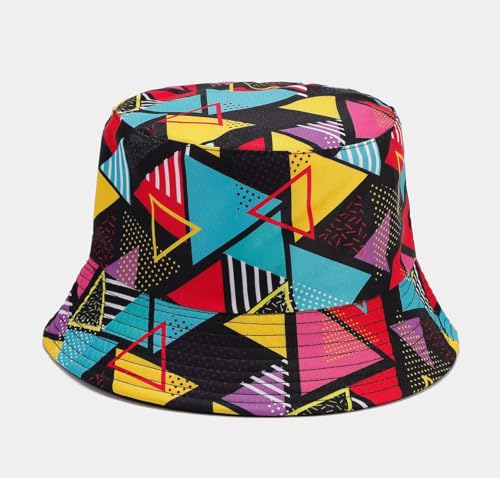 Image of Quanhaigou Bucket Hat for Men Women,Packable Reversible Printed Sun Hats,Fisherman Outdoor Summer Travel Hiking Beach Caps