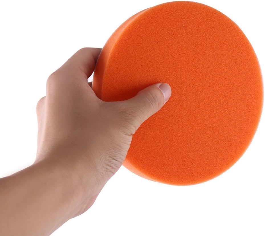 Image of Inditrust PLAIN Foam PAD (Sponge) Car Clean Polishing Buffing Waxing Pad 7inch for Fitting to 7inch Backing pad (5 PCS)
