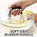Zulay Kitchen Dough Blender Top Professional - Stainless Steel Pastry Cutter, Heavy Duty Dough Cutter With Blades, Pastry Blender And Butter Cutter - Pastry Cutter For Baking (Black)