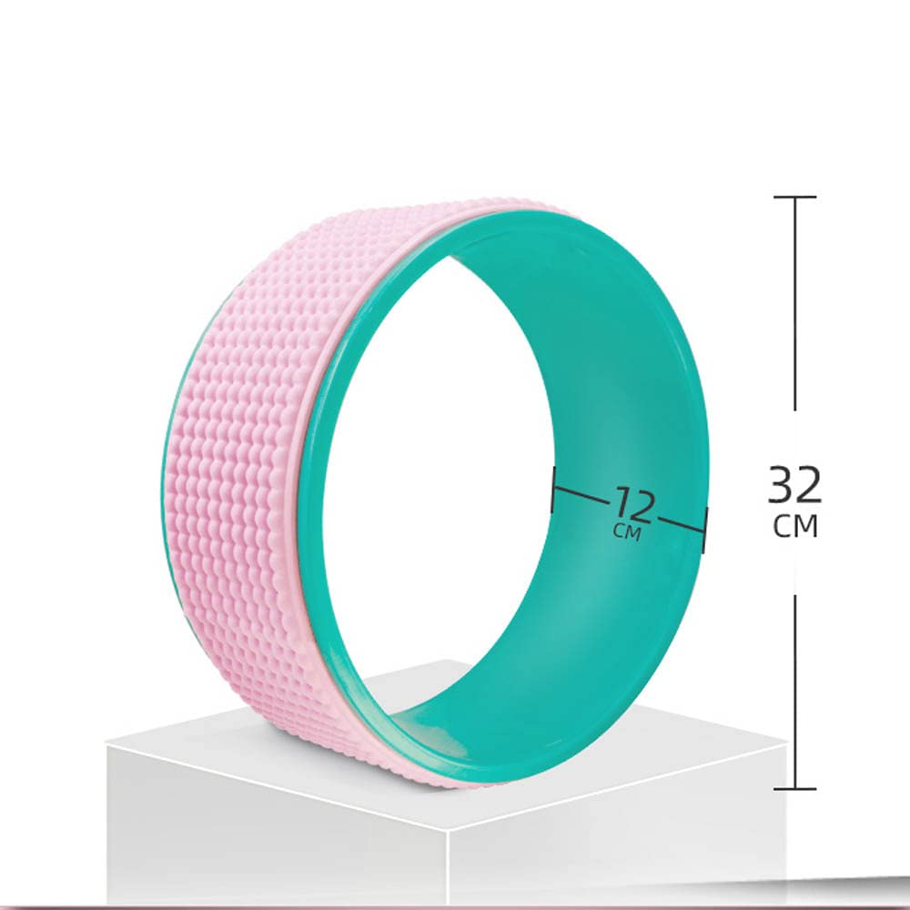 Yoga Pilates Circle Yoga Fitness Roller Wheel Strumento di Allenamento per La Schiena Dimagrante Anello Pilates A Forma di Vita Magica