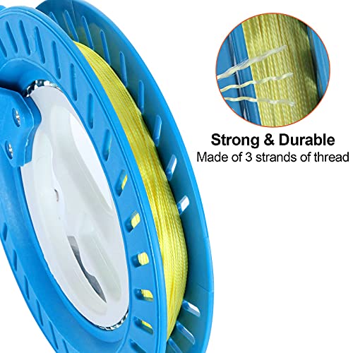 #Na 2 Pcs Kite String Reel, 6 Inch & 8 Inch Speedy Kite Reel Winder With 1000 Ft Up-Grade Line And Swivel, Kite String Line Reel Winder With Lockable Grip Swivel Handle For Outdoor Use #TOP3