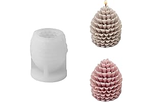 Christmas Pine Cone Candle Mold