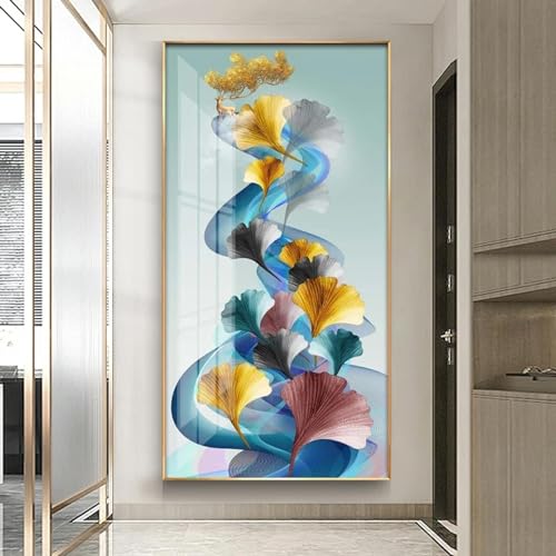 Affiches sur toile de luxe Ginkgo Biloba pour sublimer l'entrée de la maison