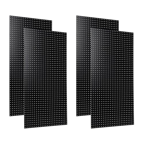 Triton Products HDW-4 High Density Fiberboard X1/4", White Pegboard cover