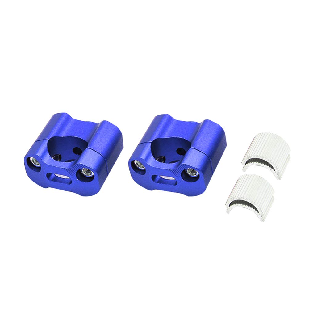 Transalp 700 - Handlebar Riser Motorcycle 7/8'' Handbar Riser Raised Handbar Riser Universal Aluminum Alloy Handbar Riser 7/8'' 22mm Motorcycle Handbar Rising Clamp(Black