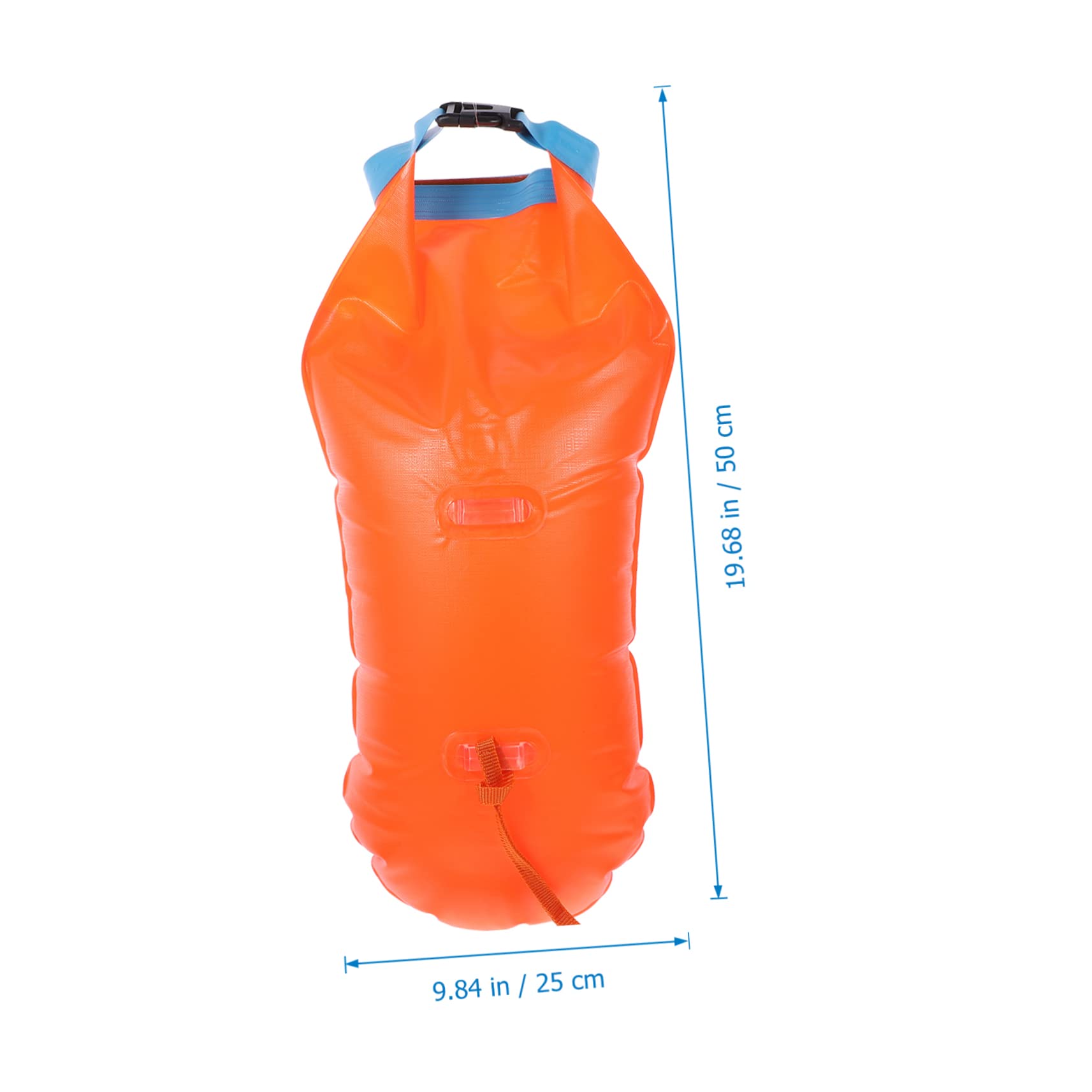Supvox Pullboje – Aufblasbare Schwimmboje Für Erwachsene, Ultraleicht, Mit Verstellbarem Hüftgurt, Sichtbares Neon-Design, Wasserdicht