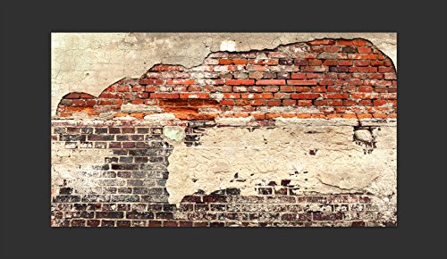 murando - Fototapete XXL Ziegelmauer 500x280cm- Foto Tapete Schlafzimmer Wohnzimmer Vliestapete XXL Wandtapete Motivtapeten Bildtapete 3d Effekt Wand Dekoration - Ziegel Ziegelstein f-A-0503-x-b