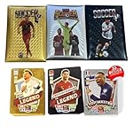 Soccer Trading Cards 2026-2027 | 33 Collectible Football Cards - 3 Packs for Fans & Players Black, Gold & Silver Soccer Mystery Cards Packs Random Cards in Each Set - Collect Them All