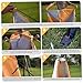Nyutcwe Pop-Up Changing Tent, 190T 47x47x75 Changing Tent with Zippered Window & Door, Shower with 4 Windproof Rope & 4 Peg, Water & Sun Proof Portable Privacy for Outdoor, Style 2 P