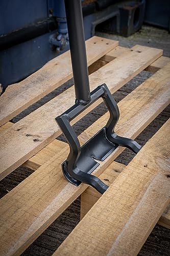 Roughneck Palletlift 43 inch (lengte 1100 mm, breekijzer voor sloopwerkzaamheden + pallets, grote bekkenafstand speciaal voor pallets, spijkers, gepoedercoat) 484140 - Afbeelding 5