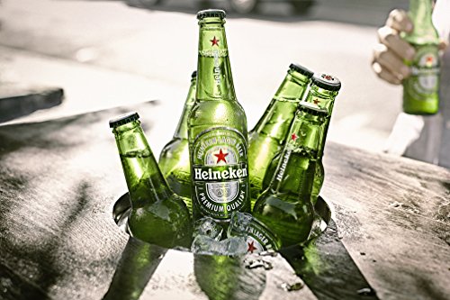 Heineken Beer Lager Glass Bottle 12 X 330 Ml - 3