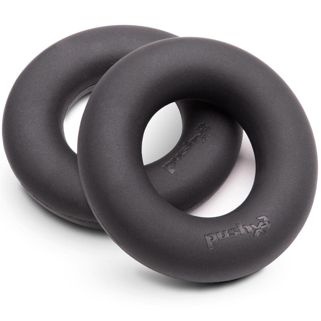 PushX3 Grip Strength Trainer Rings, Rock Climbing & Bouldering, Jujitsu Grip Strength, BJJ Trainer, Hand Grip, Forearm, and Wrist Strengthener, Stress