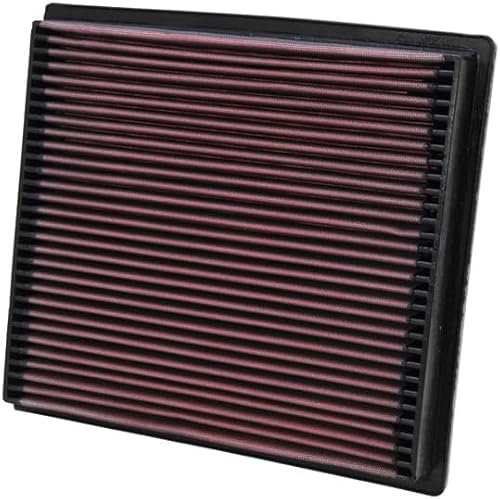 Miniatura 1 de KN Filtro de aire del motor aumenta la potencia y el remolque lavable premium filtro de aire de repuesto compatible con DODGE 1994-2002 Ram 2500 Ram