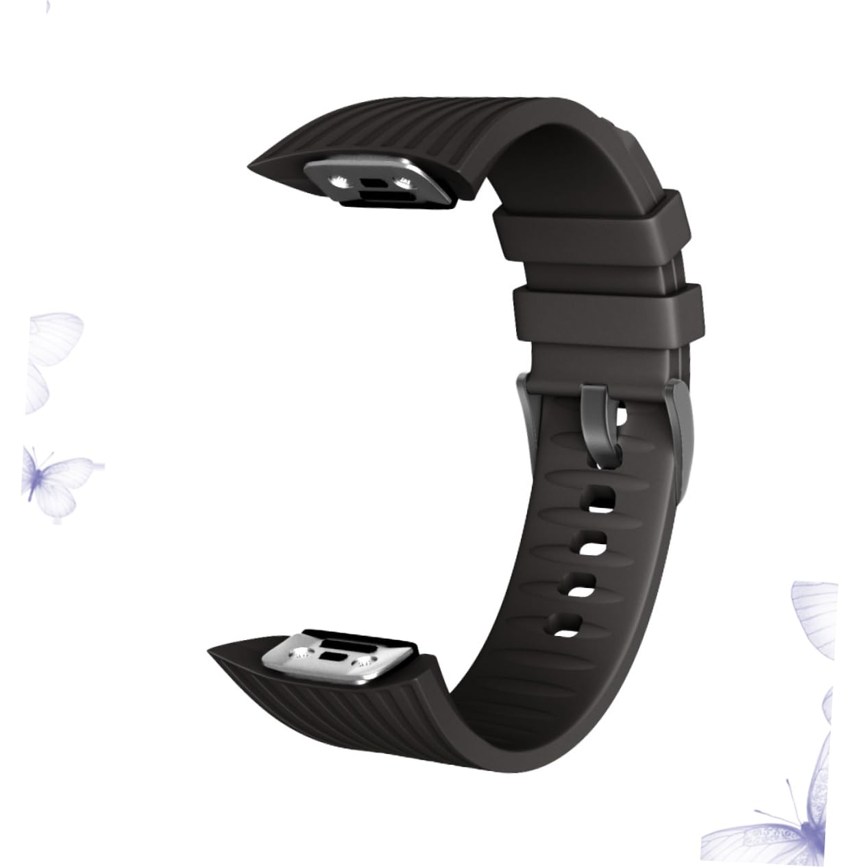 Artibetter 2 Correas De Muñeca Para Reloj Inteligente Talla L De Silicona Material Versátiles Para Deportes Trabajo Y Viajes.