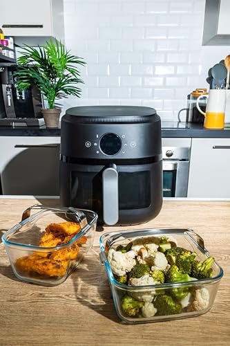Miniatura 7 de Pyrex Ideal Air Fryer Plato De Vidrio Horno 20 X 18 Cm, 2 L