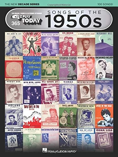 Songs of the 1950s - The New Decade Series: E-Z Play Today Volume 365 (E-z Play Today - the New Decade, 365)