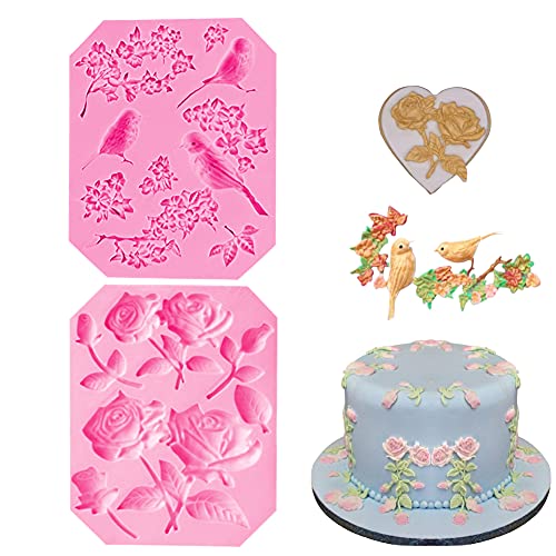 Molde de silicona para fondant y mousse de chocolate miniatura 4