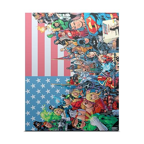 Skin Justice League DC Comics pour console Xbox One X par Head Case Designs - 2