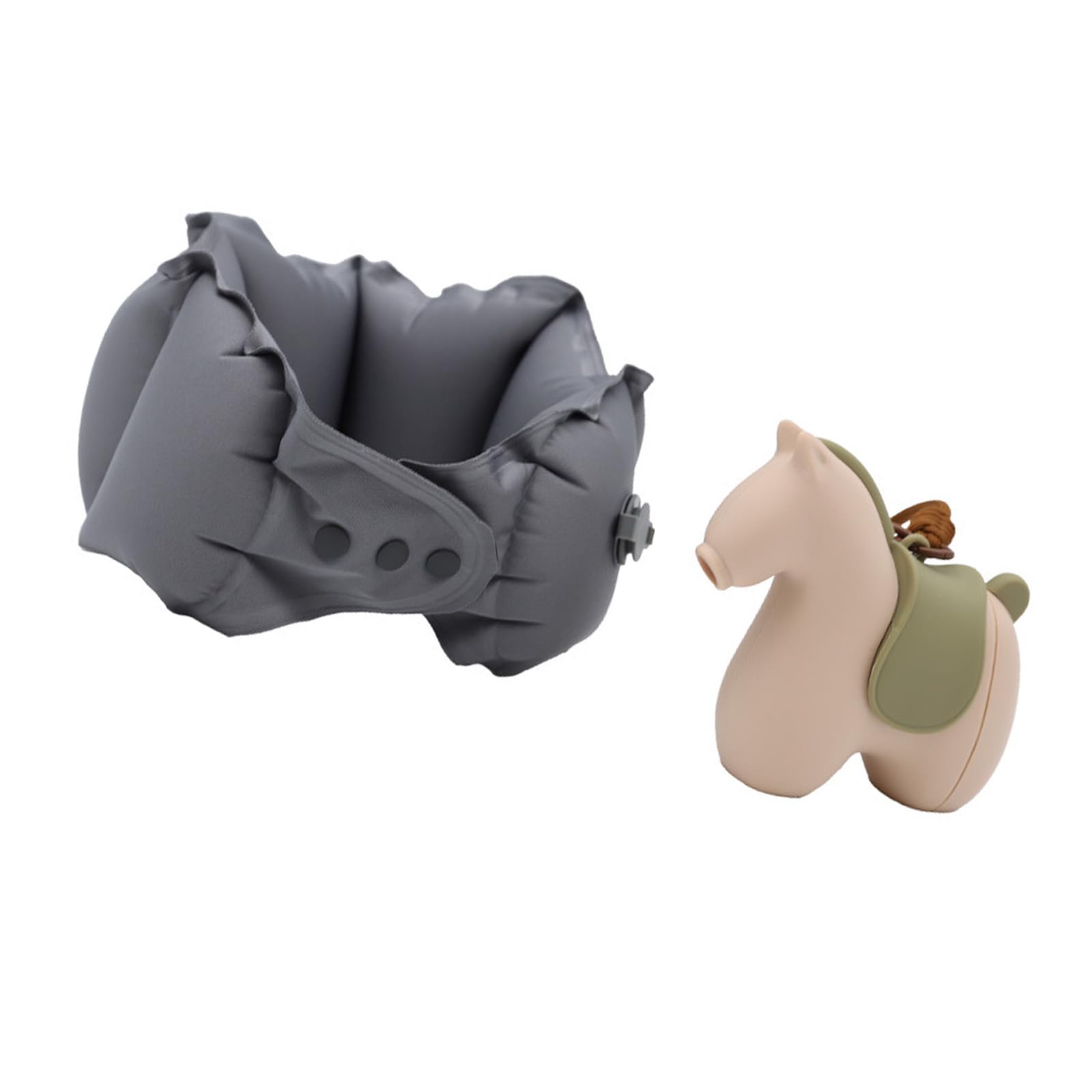 PYRIAMORE Neck Pillow Cushion Set Provide Ideal for Long Flight Road Trip and Daily Commute Ergonomic Car Pillow